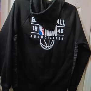 Men's Medium Official Black NBA Basketball Hoodie